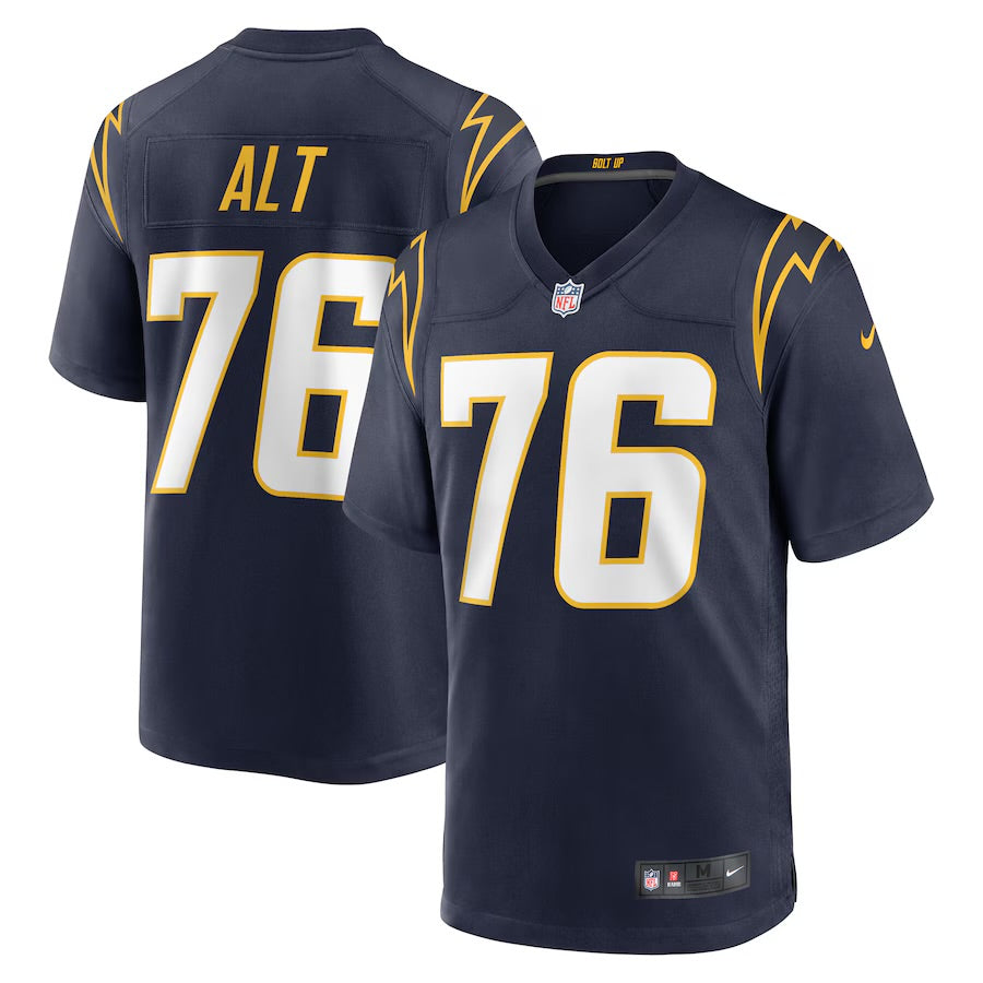 Joe Alt Los Angeles Chargers Official NFL NIKE Jersey blue product image 1