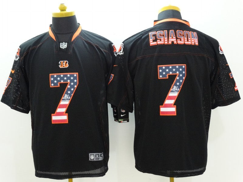 Boomer Esiason Cincinnati Bengals military Stars and