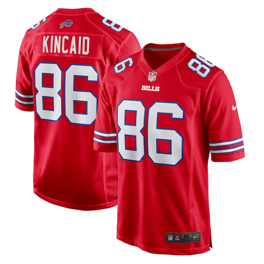 Dalton Kincaid Buffalo Bills Official NFL Nike Jersey red product image 1