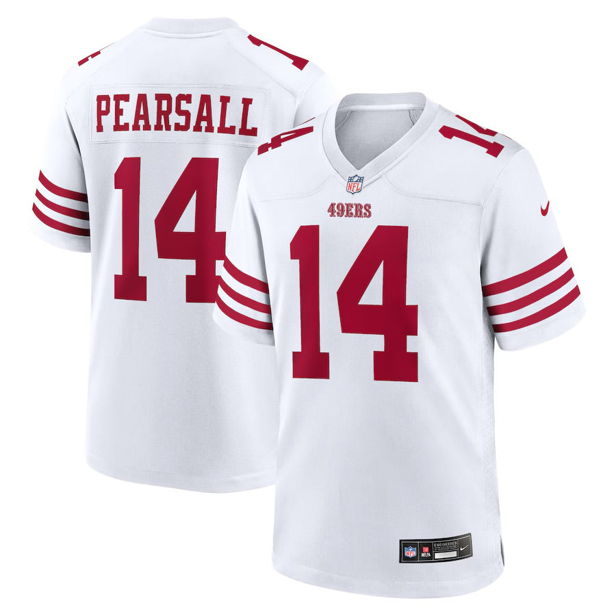 Ricky Pearsall San Francisco 49ers Official NFL Nike Jersey