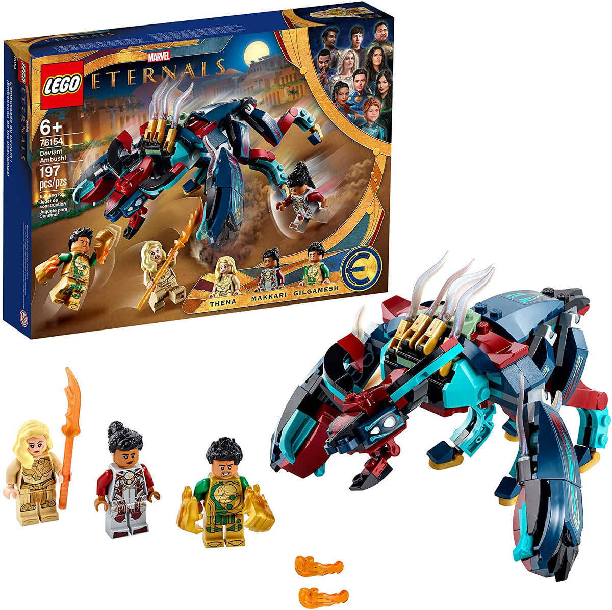 76154 Deviant Ambush! (Retired) (New Sealed) product image 1, provided for visual reference and product detail review