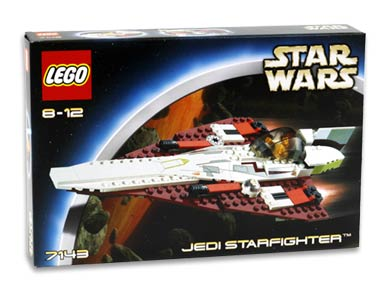 7143 Jedi Starfighter (Retired) (New Sealed) product image 1, provided for visual reference and product detail review