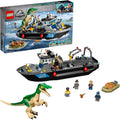 76942 Baryonyx Dinosaur Boat Escape (Certified Complete) product image 1, provided for visual reference and product detail