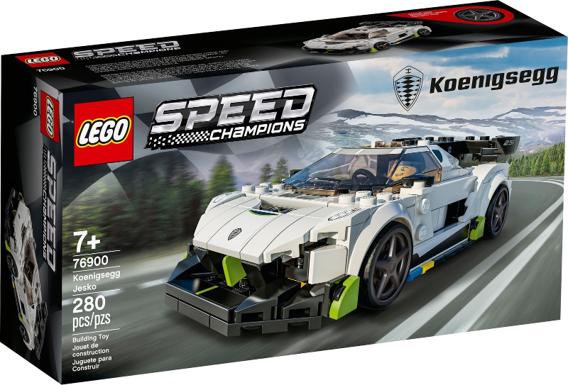 76900 Koenigsegg Jesko (Retired) LEGO Speed Champions product image 1, provided for visual reference and product detail