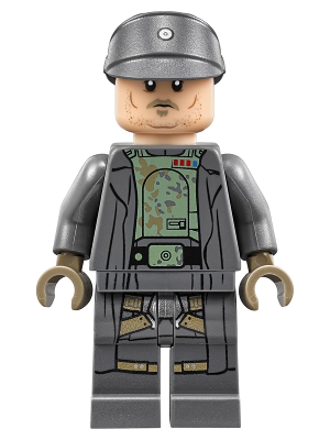 Tobias Beckett - Imperial Mudtrooper Disguise, Imperial Officer Cap (sw0919) product image 1, provided for visual reference