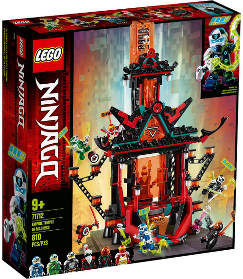 71712 Empire Temple of Madness (Retired) LEGO Ninjago product image 1, provided for visual reference and product detail