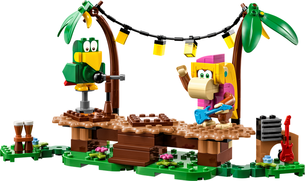 71421 Dixie Kong's Jungle Jam - Expansion Set (Retired) LEGO Super Mario product image 2, provided for visual reference and