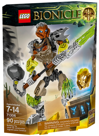 71306 Pohatu - Uniter of Stone (Retired) LEGO BIONICLE product image 1, provided for visual reference and product detail