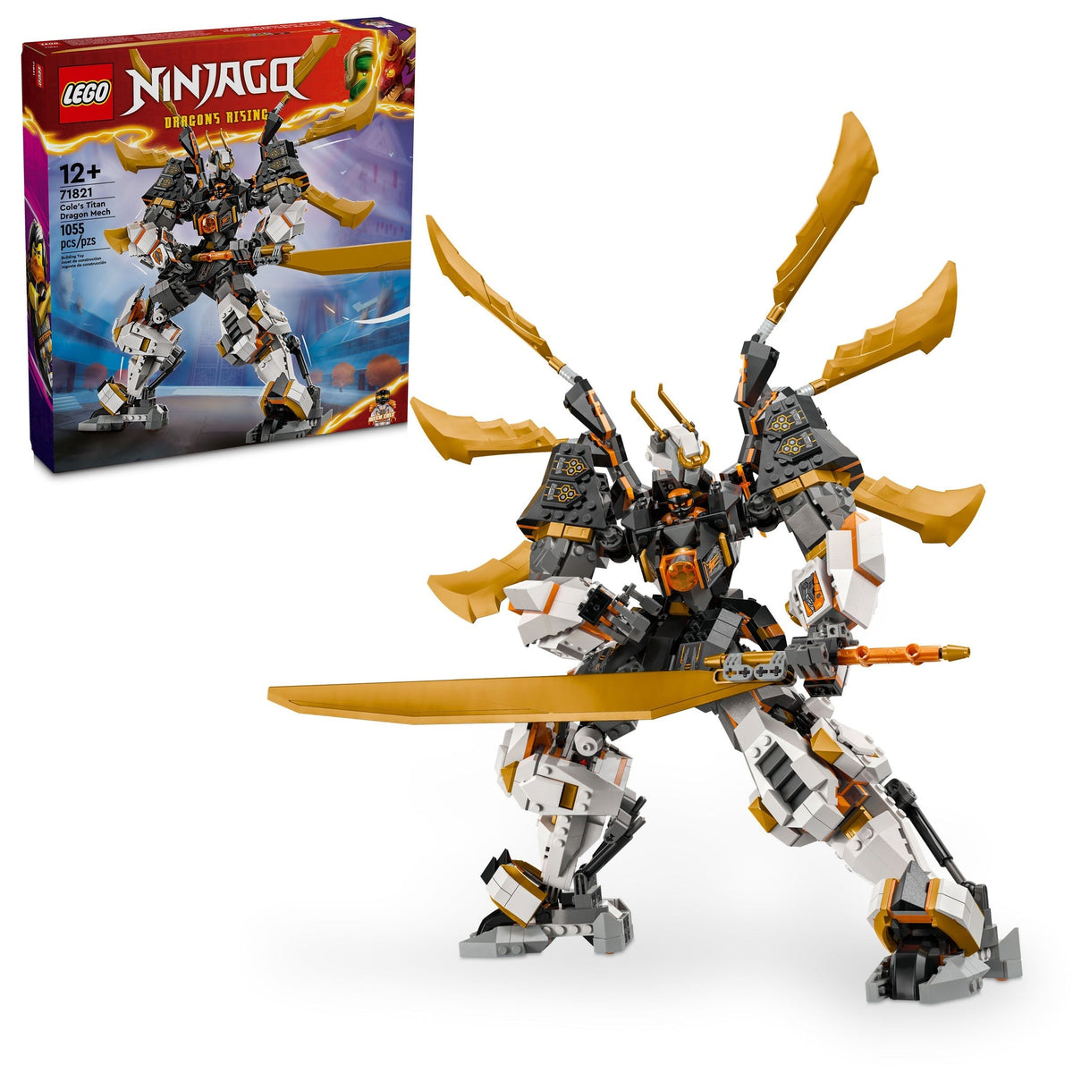 71821 Cole's Titan Dragon Mech (Retired) LEGO Ninjago product image 1, provided for visual reference and product detail