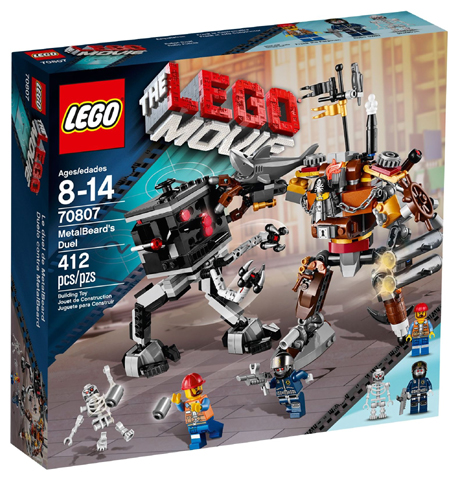 70807 MetalBeard's Duel (Retired) LEGO The LEGO Movie product image 1, provided for visual reference and product detail