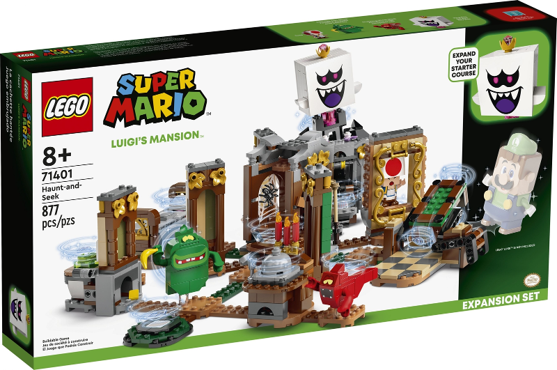 71401 Haunt-and-Seek - Expansion Set (Retired) LEGO Super Mario product image 1, provided for visual reference and product