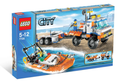 7726 Coast Guard Truck with Speed Boat (Retired) LEGO City product image 1, provided for visual reference and product detail
