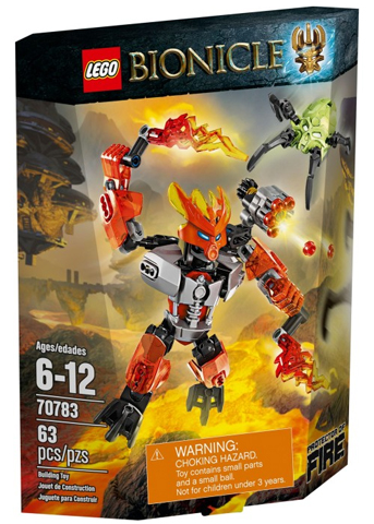 70783 Protector of Fire (Retired) LEGO BIONICLE product image 1, provided for visual reference and product detail review