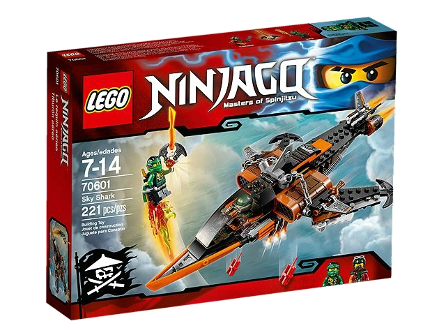 70601 Sky Shark (Retired) LEGO Ninjago product image 1, provided for visual reference and product detail review