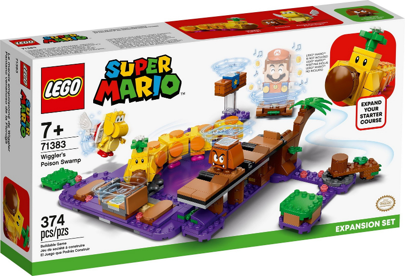 71383 Wiggler's Poison Swamp - Expansion Set (Retired) LEGO Super Mario product image 1, provided for visual reference and