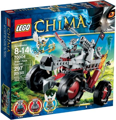 70004 Wakz' Pack Tracker (Retired) LEGO Legends of Chima product image 1, provided for visual reference and product detail