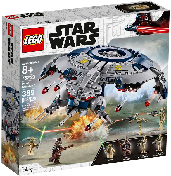 75233 Droid Gunship (Retired) LEGO Star Wars product image 1, provided for visual reference and product detail review