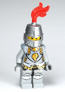 Kingdoms - Lion Knight Armor with Lion Head and Belt, Helmet Closed, Gray Beard (cas443) product image 1, provided for