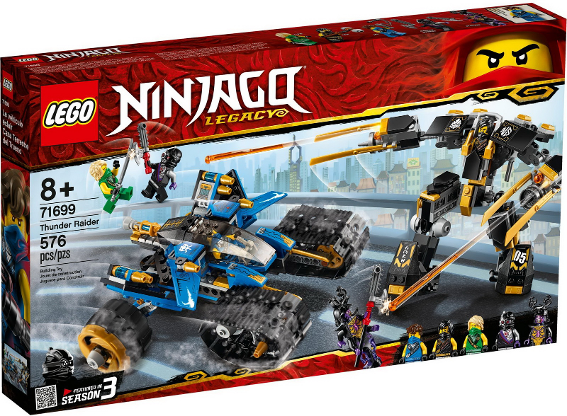 71699 Thunder Raider (Retired) LEGO Ninjago product image 1, provided for visual reference and product detail review