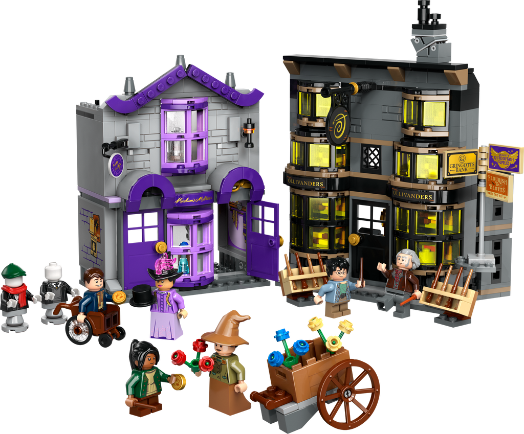 76439 Ollivanders & Madam Malkin's Robes (Retired) LEGO Harry Potter product image 3, provided for visual reference and
