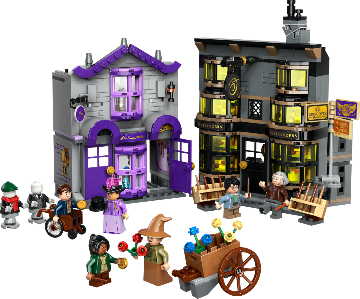 76439 Ollivanders & Madam Malkin's Robes (Retired) LEGO Harry Potter product image 3, provided for visual reference and