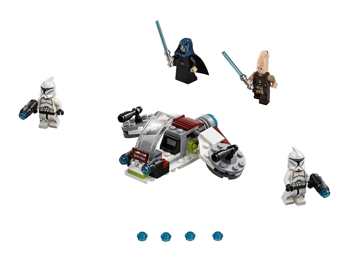 75206 Jedi and Clone Troopers Battle Pack (Retired) LEGO Star Wars product image 2, provided for visual reference and