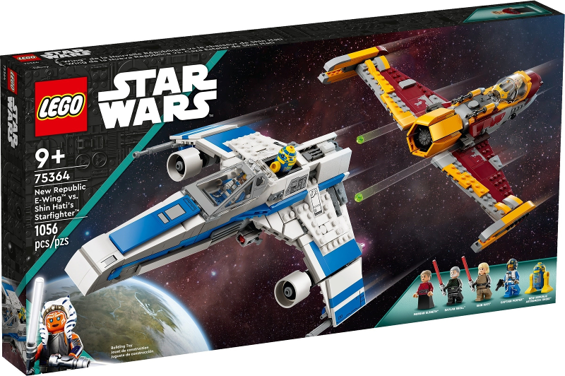 75364 New Republic E-Wing vs. Shin Hati's Starfighter (Retired) LEGO Star Wars product image 1, provided for visual