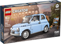 77942 Fiat 500 (Bright Light Blue Edition) (Retired) LEGO Creator Expert product image 1, provided for visual reference and