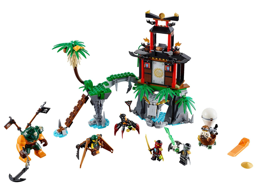 70604 Tiger Widow Island (Retired) LEGO Ninjago product image 2, provided for visual reference and product detail review