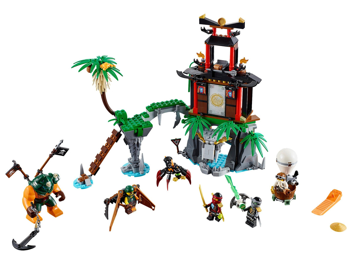 70604 Tiger Widow Island (Retired) LEGO Ninjago product image 2, provided for visual reference and product detail review