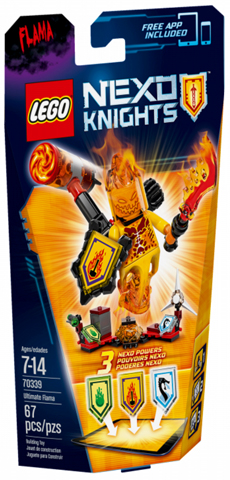 70339 Ultimate Flama (Retired) LEGO Nexo Knights product image 1, provided for visual reference and product detail review