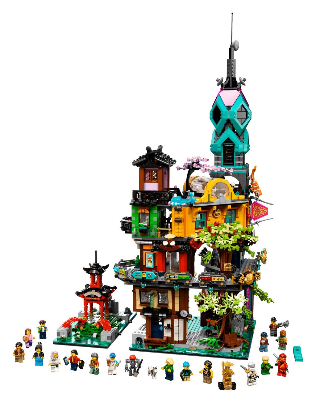 71741 NINJAGO City Gardens (Retired) LEGO Ninjago product image 2, provided for visual reference and product detail review