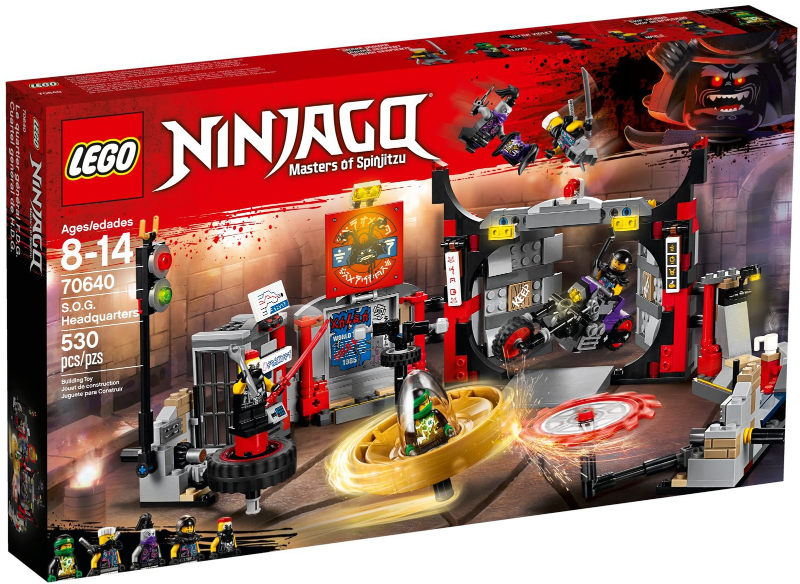 70640 S.O.G. Headquarters (Retired) LEGO Ninjago product image 1, provided for visual reference and product detail review