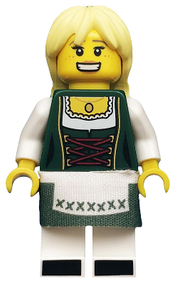 Pretzel Girl (Minifigure Only) (col165) product image 1, provided for visual reference and product detail review