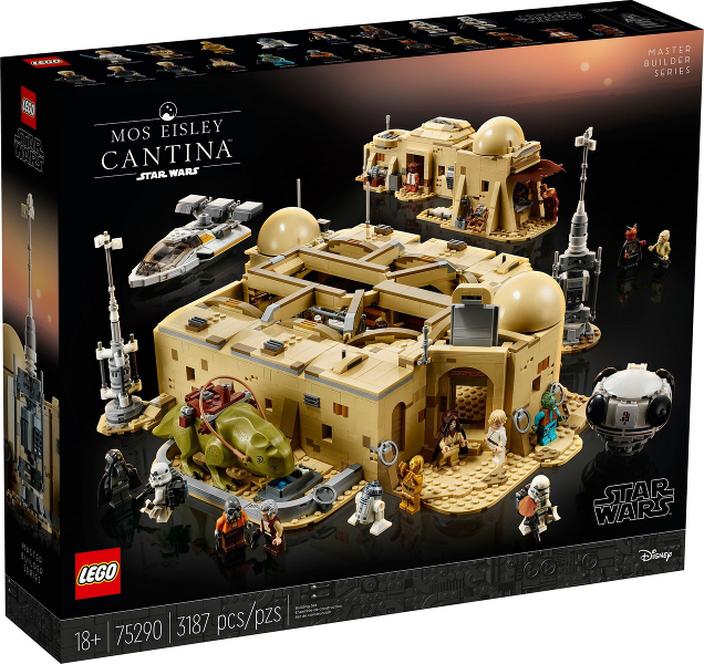75290 Mos Eisley Cantina (Retired) LEGO Star Wars product image 1, provided for visual reference and product detail review