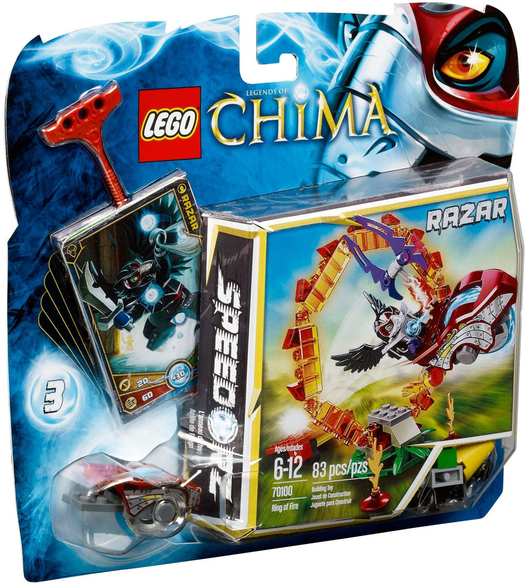 70100 Ring of Fire (Retired) LEGO Legends of Chima product image 1, provided for visual reference and product detail review