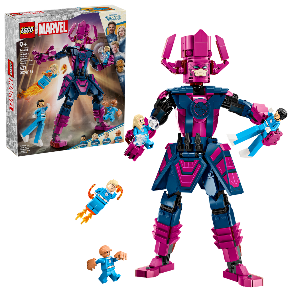 76316 Fantastic Four vs. Galactus Construction Figure (Retired) LEGO Super Heroes product image 2, provided for visual
