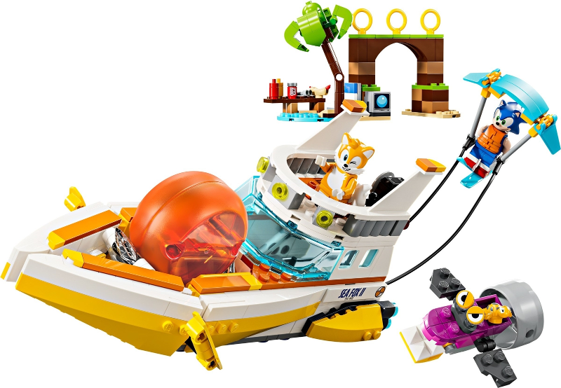 76997 Tails' Adventure Boat (Retired) LEGO Sonic product image 3, provided for visual reference and product detail review