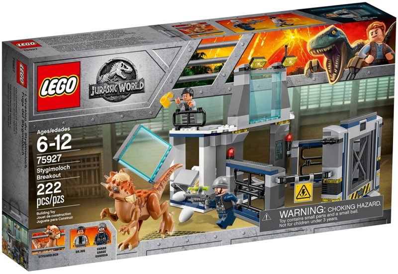 75927 Stygimoloch Breakout (Retired) LEGO Jurassic World product image 1, provided for visual reference and product detail