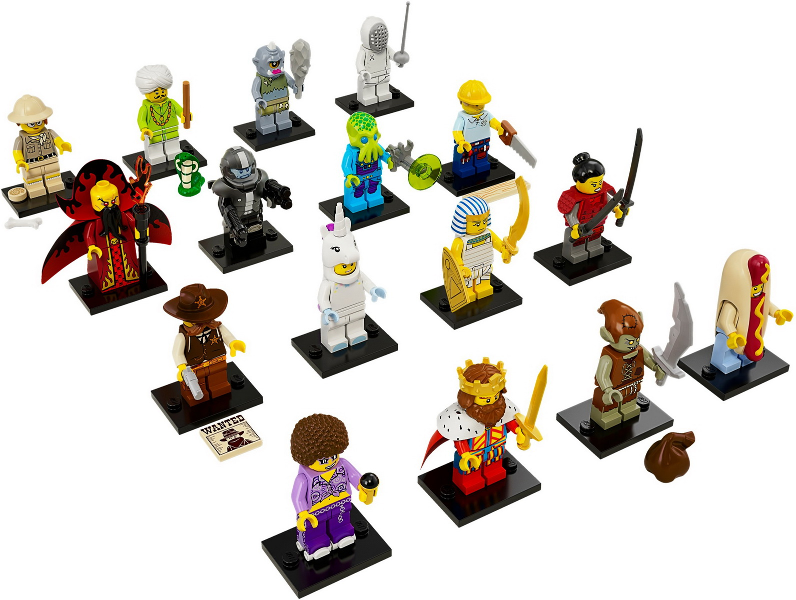 Classic King - Series 13 Collectible Minifigure (col13-1) product image 2, provided for visual reference and product detail