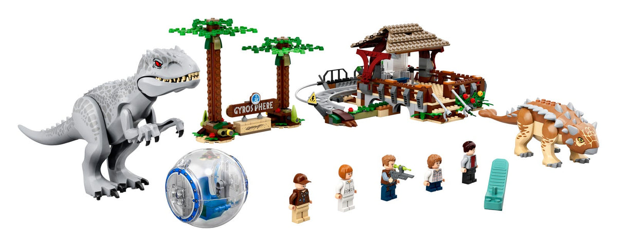75941 Indominus rex vs. Ankylosaurus (Retired) LEGO Jurassic World product image 2, provided for visual reference and