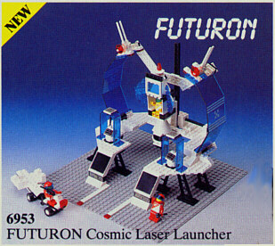 6953 Cosmic Laser Launcher (Retired) LEGO Space product image 2, provided for visual reference and product detail review
