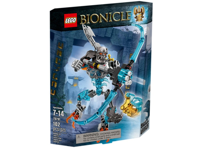 70791 Skull Warrior (Retired) LEGO BIONICLE product image 1, provided for visual reference and product detail review