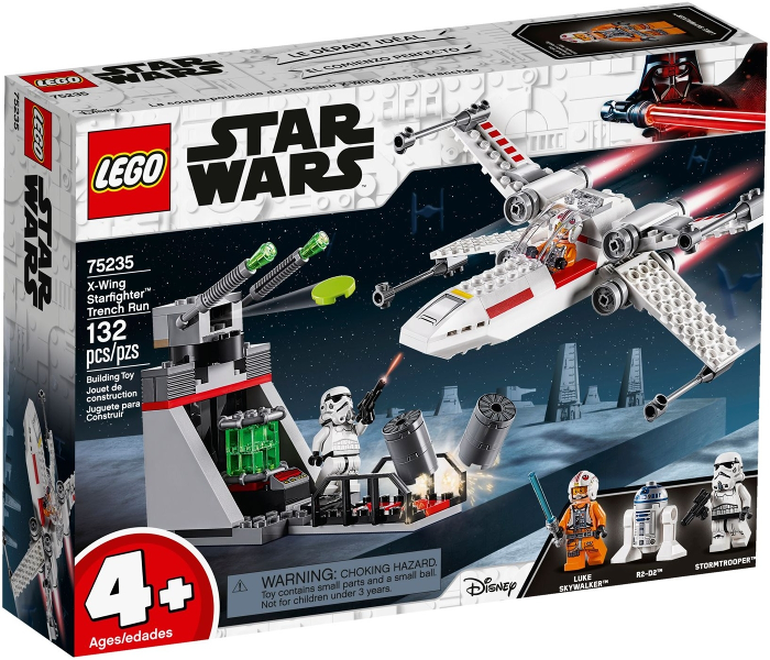 75235 X-Wing Starfighter Trench Run (Retired) LEGO Star Wars product image 1, provided for visual reference and product