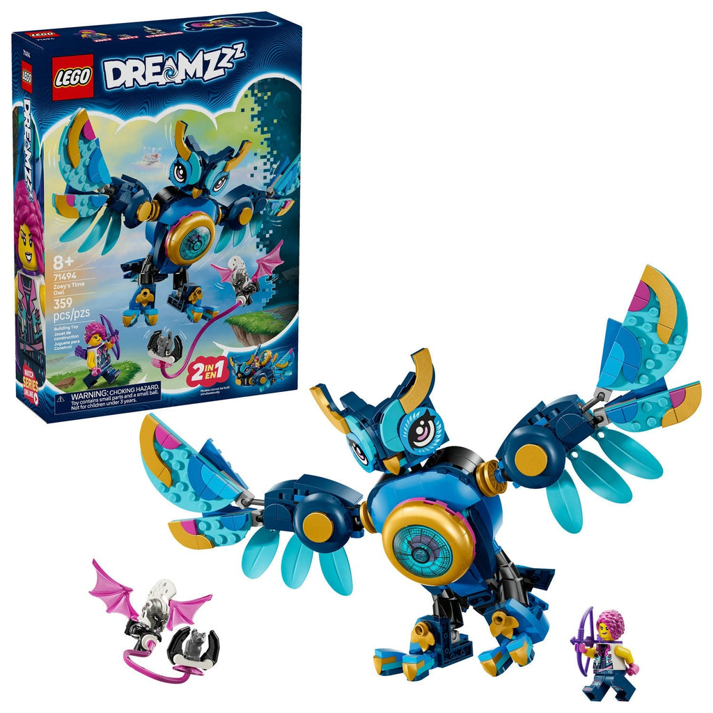 71494 Zoey's Time Owl (Retired) LEGO Dreamzzz product image 2, provided for visual reference and product detail review