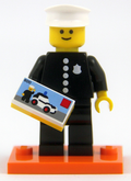 1978 Police Officer - Series 18 Collectible Minifigure (col18-8) product image 1, provided for visual reference and product