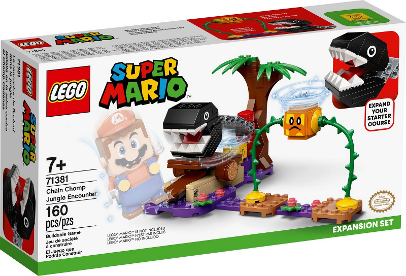 71381 Chain Chomp Jungle Encounter - Expansion Set (Retired) LEGO Super Mario product image 1, provided for visual reference