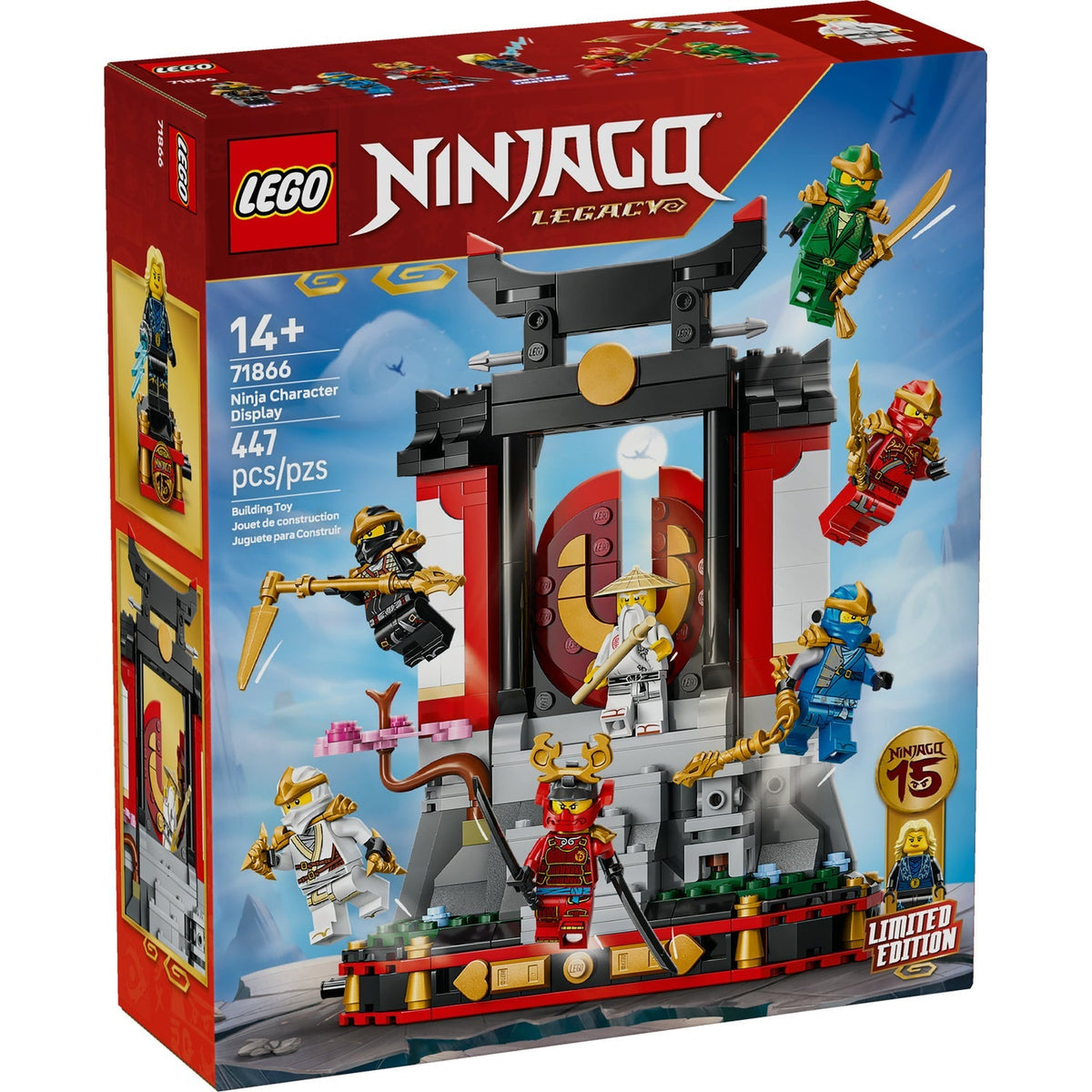71866 Ninja Character Display (Retired) LEGO Ninjago product image 1, provided for visual reference and product detail review