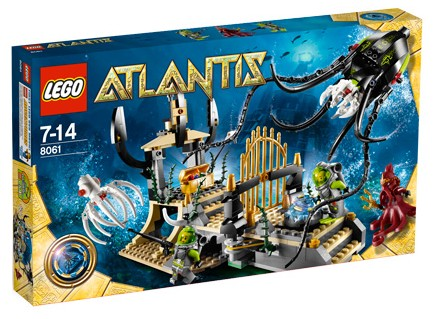8061 Gateway of the Squid (Retired) LEGO Atlantis product image 1, provided for visual reference and product detail review