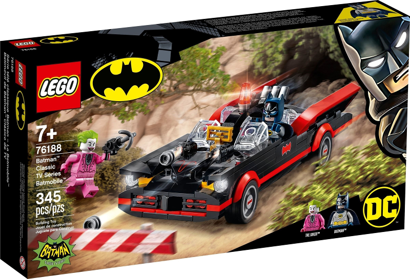 76188 Batman Classic TV Series Batmobile (Retired) LEGO Super Heroes product image 1, provided for visual reference and